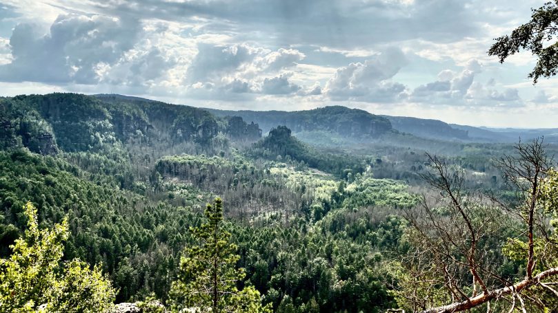 Blick vom Teichstein